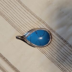 Turquoise look pendant by Lia Sophia